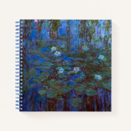 Claude Monet - Blue Water Lilies Notizbuch