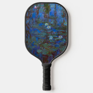 Claude Monet - Blue Water Lilies Pickleball Schläger
