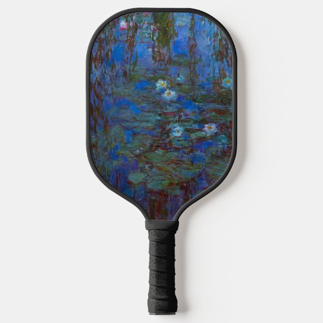 Claude Monet - Blue Water Lilies Pickleball Schläger (Vorderseite)