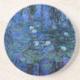 Claude Monet Blue Water Lilies Sandstein Untersetzer