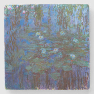 Claude Monet - Blue Water Lilies Steinuntersetzer