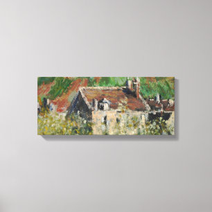 Claude Monet - Blühende Pflaumenbäume Leinwanddruck