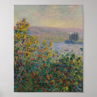 Claude Monet - Blume Beds at Vetheuil
