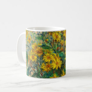 Claude Monet - Blume zu Jerusalem Artichoke Kaffeetasse