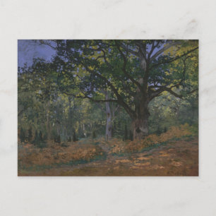 Claude Monet Bodmer Eiche, Fontainebleau Fores Postkarte