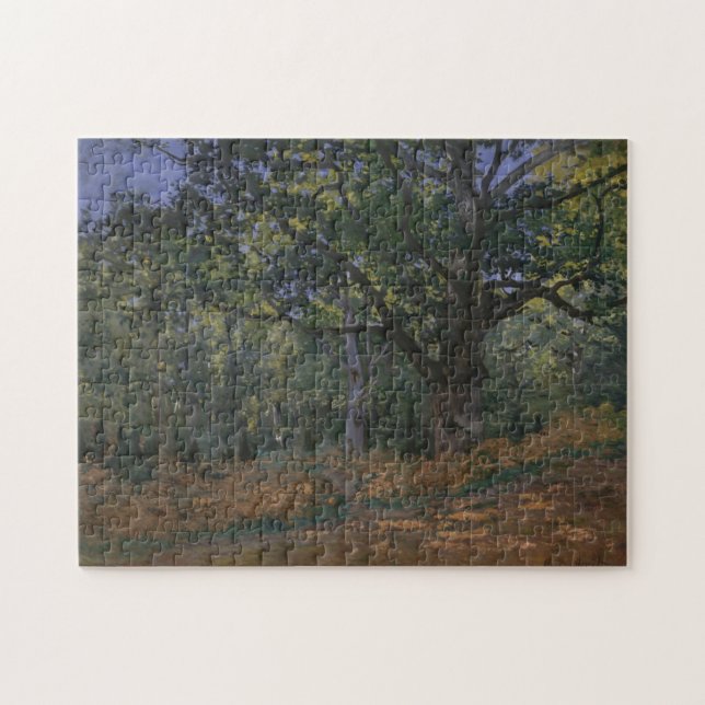 Claude Monet | Bodmer Eiche, Fontainebleau Fores Puzzle (Horizontal)