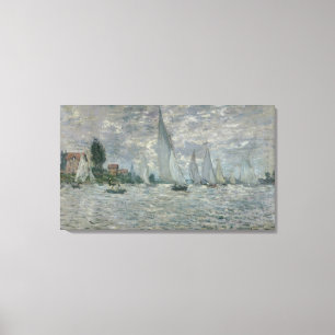 Claude Monet Boote oder Regatta in Argenteuil Leinwanddruck