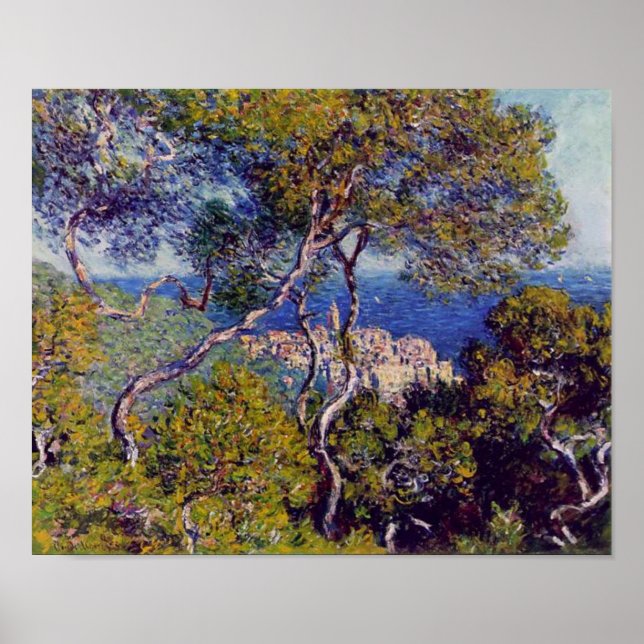 Claude Monet – Bordighera – 1884 Poster (Vorne)