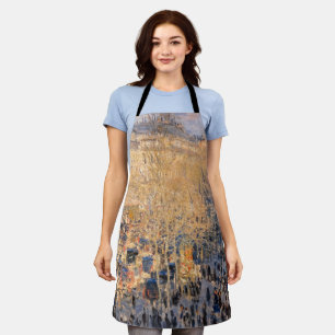 Claude Monet - Boulevard des Capucines in Paris Schürze