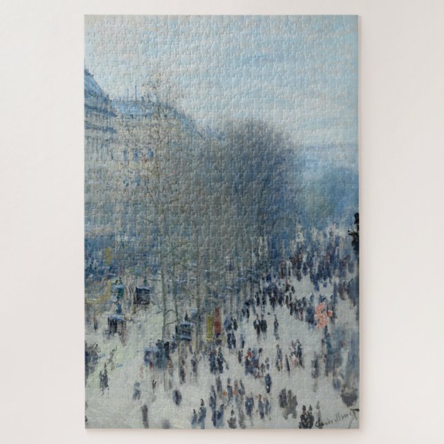 Claude Monet – Boulevard des Capucines Puzzle (Vertikal)