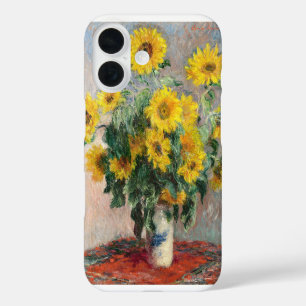 Claude Monet Bouquet Sonnenblumen 1881 Kunst iPhone 16 Hülle