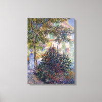 Claude Monet Camille im Garten von Argenteuil