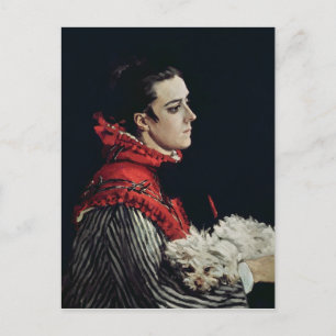 Claude Monet   Camille Monet Postkarte