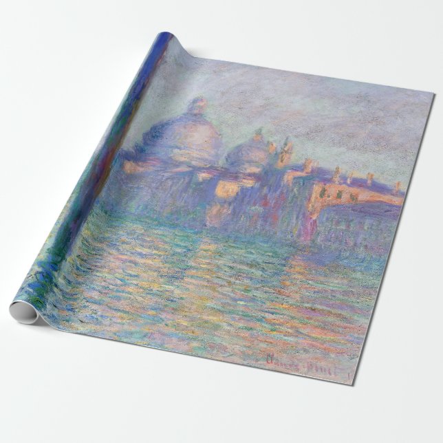 Claude Monet - Canal Grande, Venedig Geschenkpapier (Ungerollt)