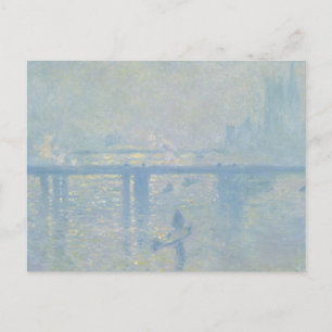 Claude Monet - Charing Cross Bridge Postkarte