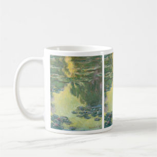 Claude Monet Classic Malerei, Wasserlilien (1907) Kaffeetasse