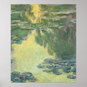 Claude Monet Classic Malerei, Wasserlilien (1907) Poster