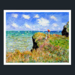 Claude Monet - Cliff Top Walk bei Pourville - Imre Poster<br><div class="desc">Claude Monet - Cliff Top Walk at Pourville - Impressionist Art Poster Dies ist ein qualitativ hochwertiges digitales Bild von "Clifftop Walk At Pourville" von dem französischen Impressionisten Claude Monet, erstellt im Jahr 1882. Monet würde den Urlaub am Strand in Pourville machen, der als "La plage à Pourville" und "Purville-sur-Mer"...</div>