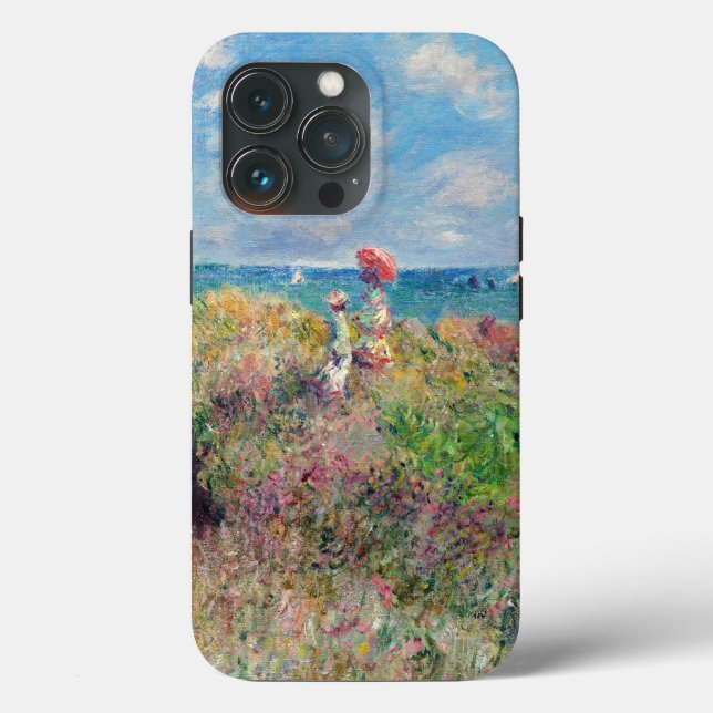 Claude Monet Cliff Walk at Pourville Case-Mate iPh iPhone Hülle (Rückseite)