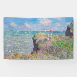 Claude Monet - Cliff Walk in Pourville Banner