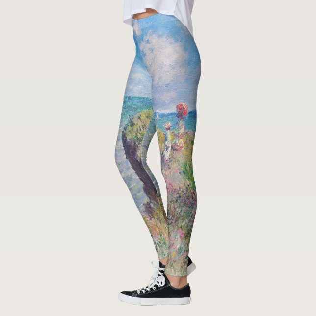 Claude Monet - Cliff Walk in Pourville Leggings (Links)