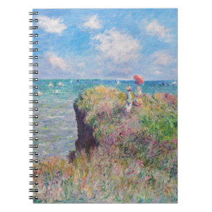 Claude Monet - Cliff Walk in Pourville Notizblock