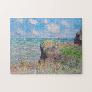Claude Monet - Cliff Walk in Pourville Puzzle