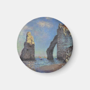 Claude Monet Cliffs von Etretat Impressionist Pain Magnet