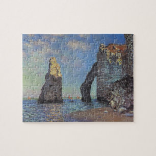 Claude Monet Cliffs von Etretat Impressionist Pain Puzzle