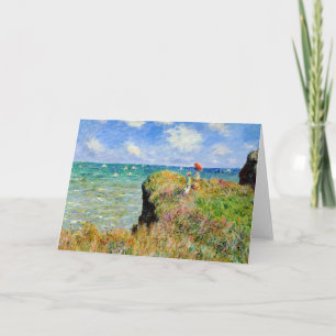 Claude Monet Clifftop Walk Karte