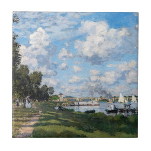 Claude Monet - Das Becken in Argenteuil Fliese
