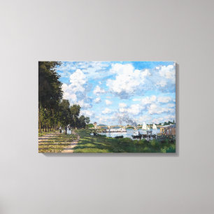 Claude Monet - Das Becken in Argenteuil Leinwanddruck