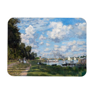 Claude Monet - Das Becken in Argenteuil Magnet