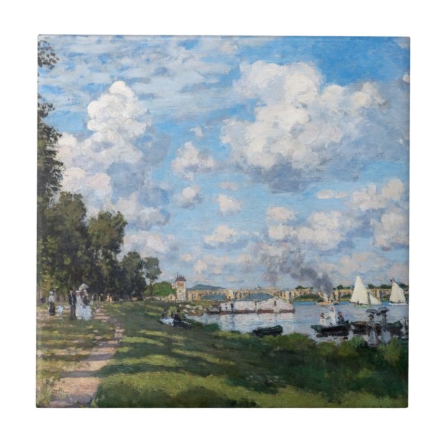Claude Monet - Das Becken in Argentinien Fliese (Vorderseite)