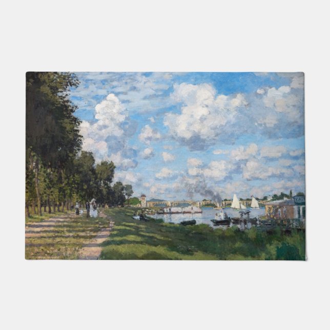 Claude Monet - Das Becken in Argentinien Fußmatte (Vorderseite)