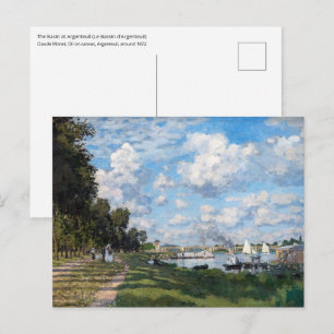 Claude Monet - Das Becken in Argentinien Postkarte