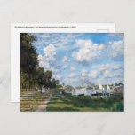 Claude Monet - Das Becken in Argentinien Postkarte<br><div class="desc">Das Becken in Argenteuil / Le Bassin d'Argenteuil von Claude Monet im Jahr 1872</div>