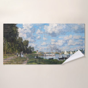 Claude Monet - Das Becken von Argenteuil Badhandtuch Set