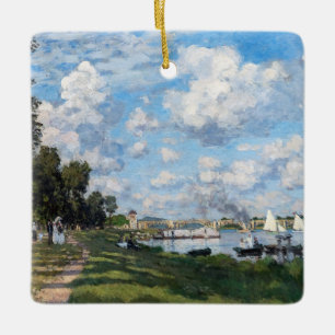 Claude Monet - Das Becken von Argenteuil Keramikornament