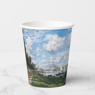 Claude Monet - Das Becken von Argenteuil Pappbecher
