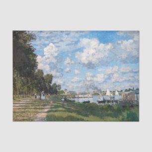 Claude Monet - Das Becken von Argenteuil Seidenpapier