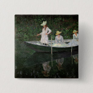 Claude Monet   das Boot bei Giverny, c.1887 Button