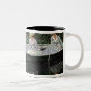 Claude Monet   das Boot bei Giverny, c.1887 Zweifarbige Tasse