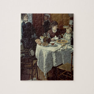 Claude Monet das Frühstück Puzzle