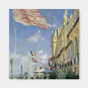 Claude Monet   Das Hotel des Roches Noires Magnet