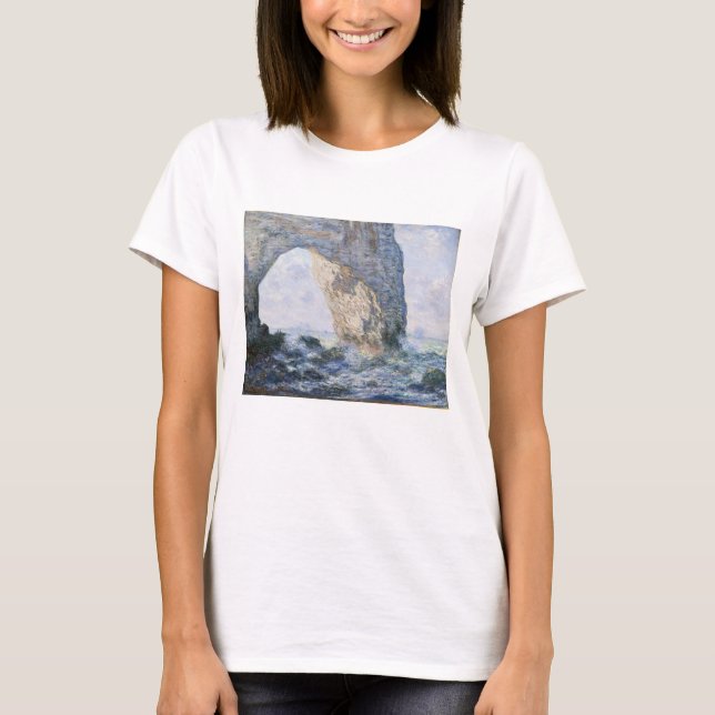 Claude Monet | das Manneporte Etretat T-Shirt (Vorderseite)