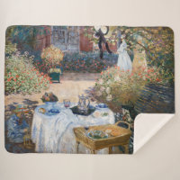 Claude Monet - Das Mittagessen, dekorative Tafel