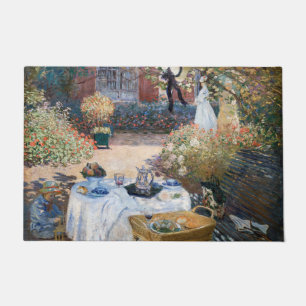 Claude Monet - Das Mittagessen, dekoratives Paneel Fußmatte