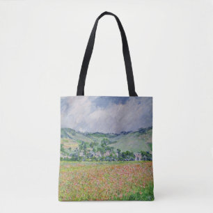 Claude Monet das Mohnblumen-Feld nahe Giverny,