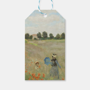 Claude Monet Das Mohnfeld bei Argenteuil Kunst Geschenkanhänger